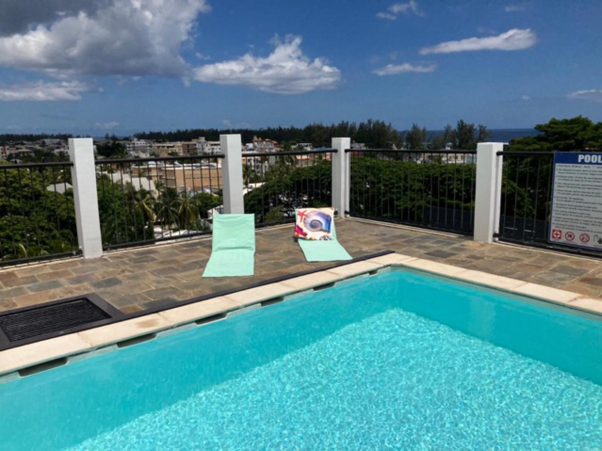 Seaview Terrace Appartement Flic en Flac ภายนอก รูปภาพ